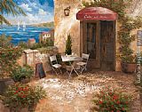 Sul Canvas Paintings - Caffe sul Mare